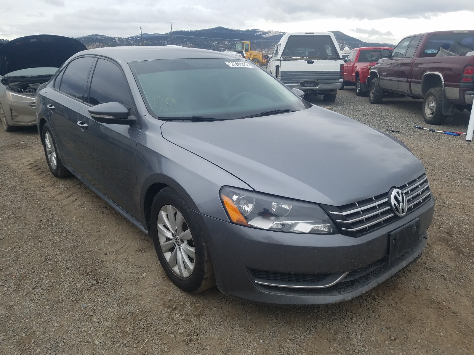 VOLKSWAGEN PASSAT 2012 1vwap7a32cc057348