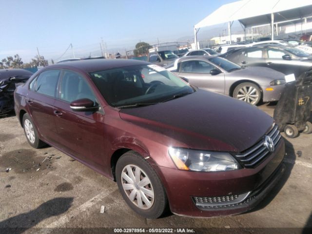 VOLKSWAGEN PASSAT 2013 1vwap7a32dc049042