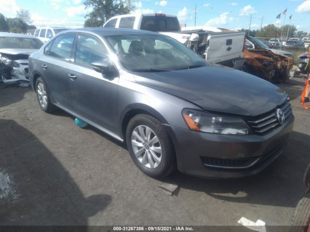 VOLKSWAGEN PASSAT 2012 1vwap7a33cc048030