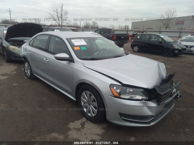 VOLKSWAGEN PASSAT 2012 1vwap7a33cc067614