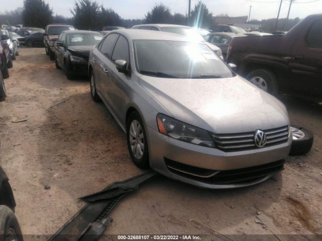 VOLKSWAGEN PASSAT 2012 1vwap7a33cc077320