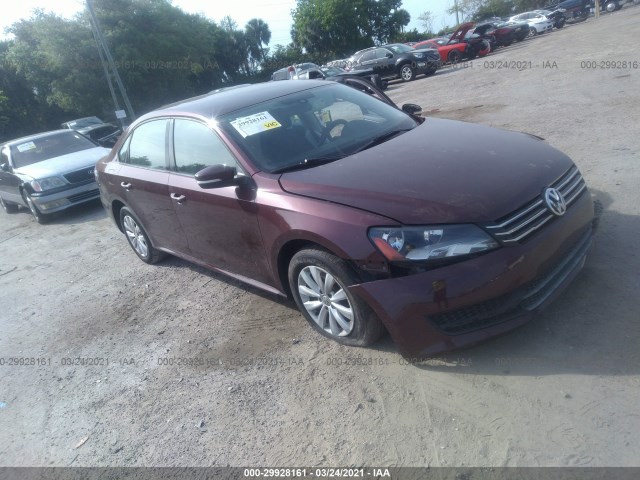 VOLKSWAGEN PASSAT 2013 1vwap7a33dc125948