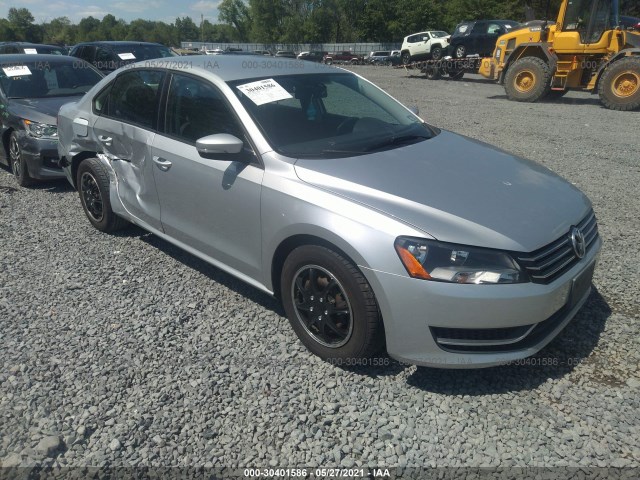 VOLKSWAGEN PASSAT 2014 1vwap7a33ec009604