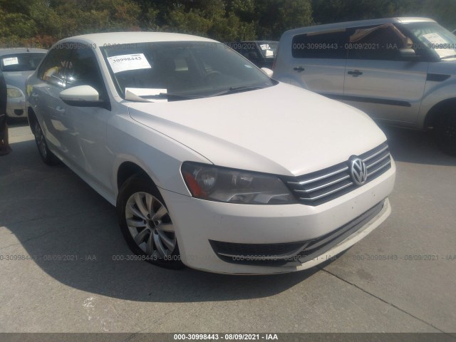 VOLKSWAGEN PASSAT 2012 1vwap7a34cc014470