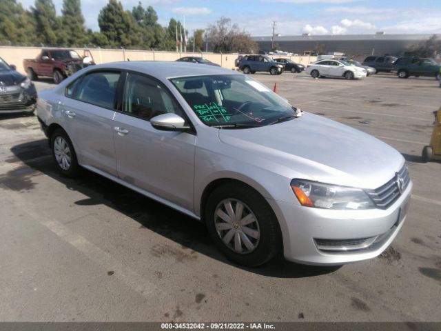 VOLKSWAGEN PASSAT 2012 1vwap7a34cc056976