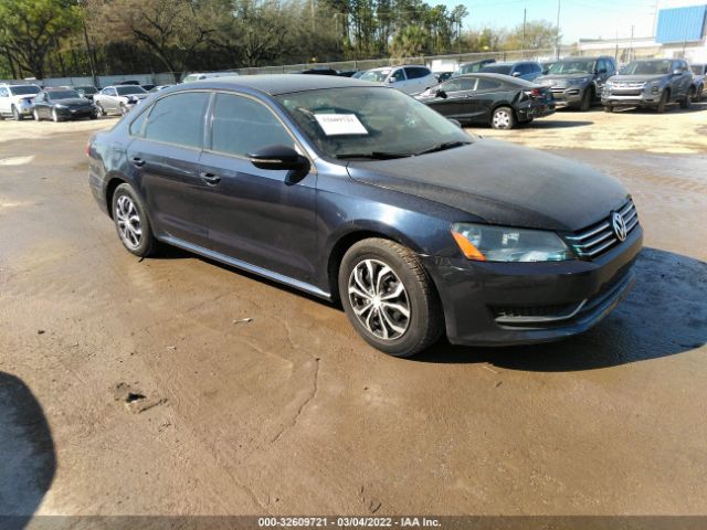 VOLKSWAGEN PASSAT 2012 1vwap7a34cc064124