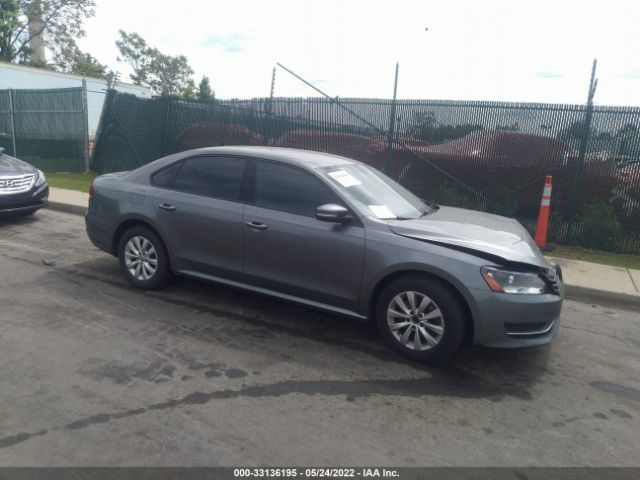 VOLKSWAGEN PASSAT 2012 1vwap7a34cc104122