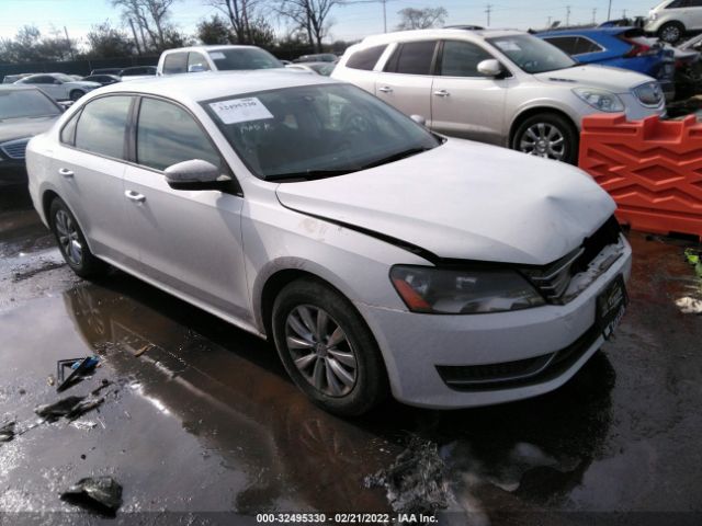 VOLKSWAGEN PASSAT 2013 1vwap7a34dc012977