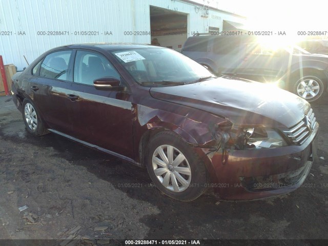 VOLKSWAGEN PASSAT 2013 1vwap7a34dc067459