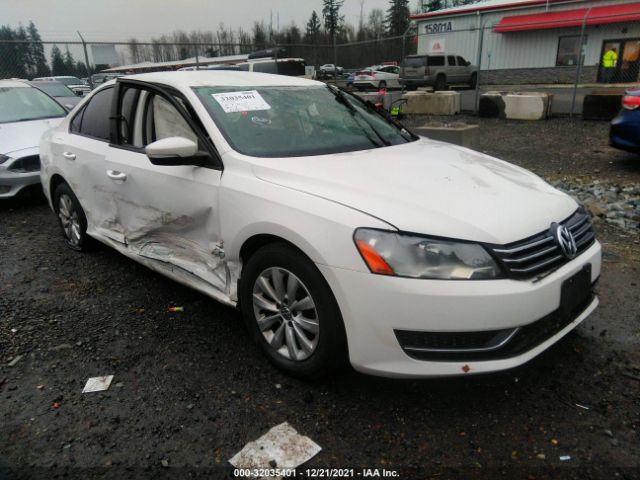 VOLKSWAGEN PASSAT 2013 1vwap7a35dc022224