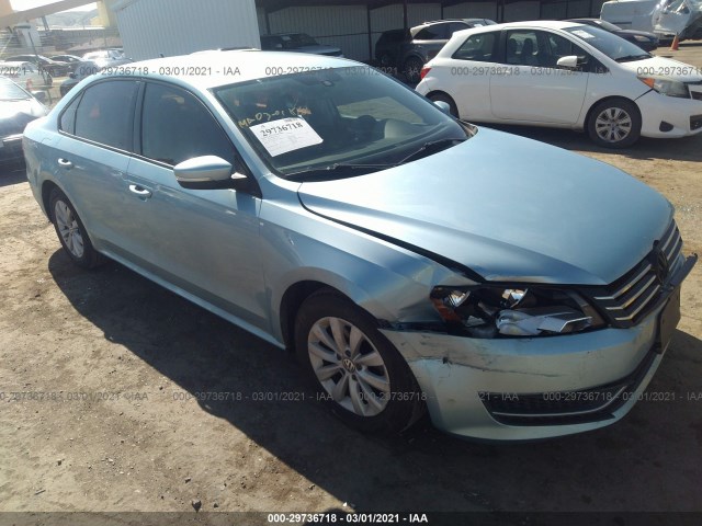 VOLKSWAGEN PASSAT 2013 1vwap7a35dc035071