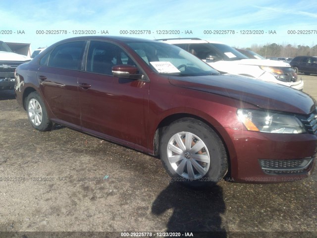 VOLKSWAGEN PASSAT 2012 1vwap7a35dc053229