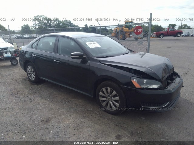 VOLKSWAGEN PASSAT 2013 1vwap7a35dc072248