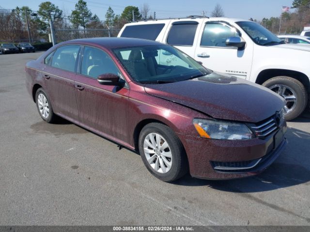 VOLKSWAGEN PASSAT 2013 1vwap7a35dc138183