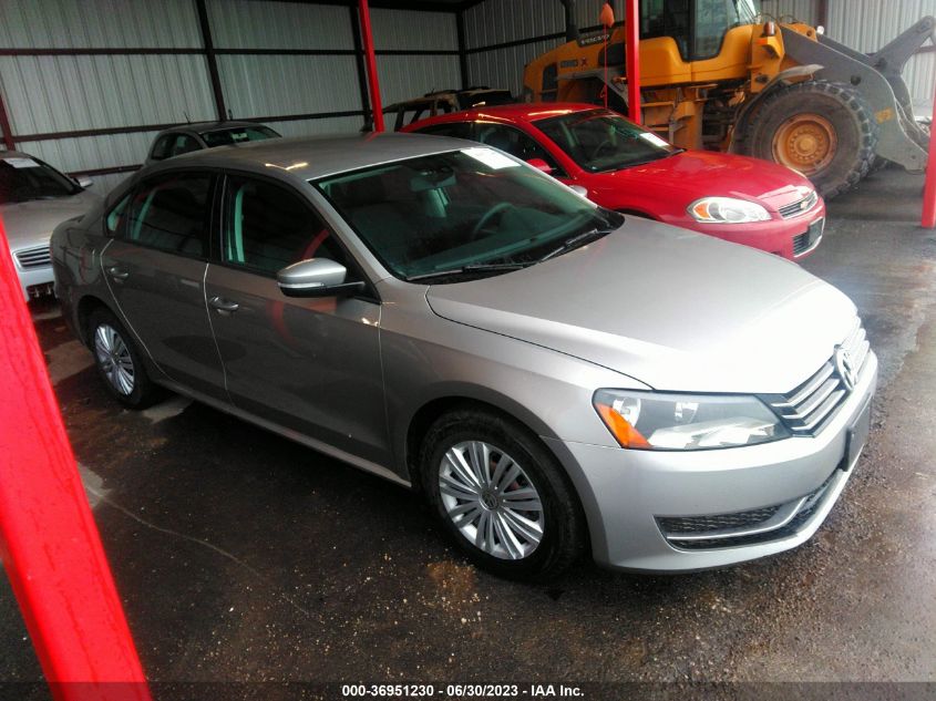 VOLKSWAGEN PASSAT 2014 1vwap7a35ec006803