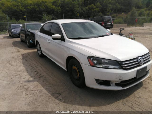 VOLKSWAGEN PASSAT 2014 1vwap7a35ec027148