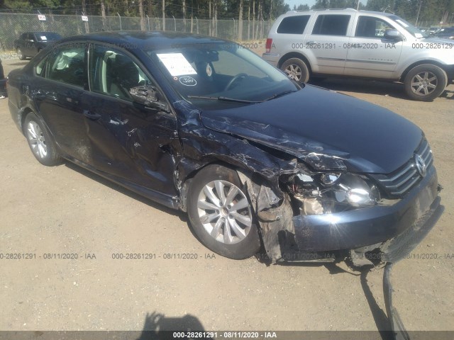 VOLKSWAGEN PASSAT 2012 1vwap7a36cc019377