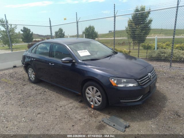 VOLKSWAGEN PASSAT 2012 1vwap7a36cc071432