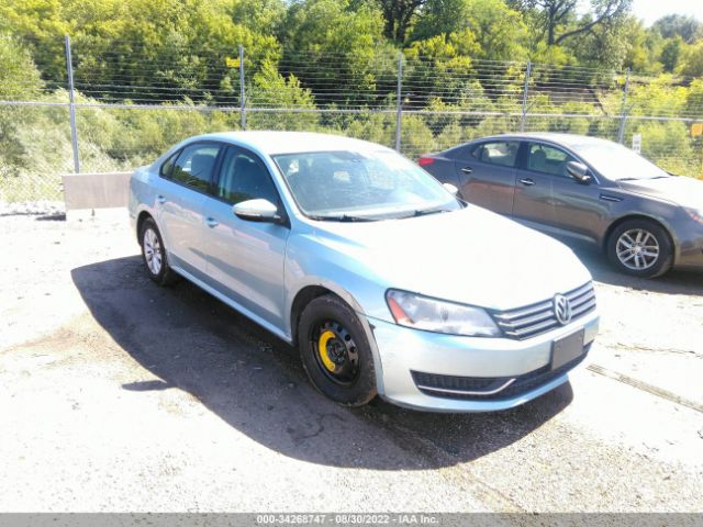 VOLKSWAGEN PASSAT 2012 1vwap7a36cc081538