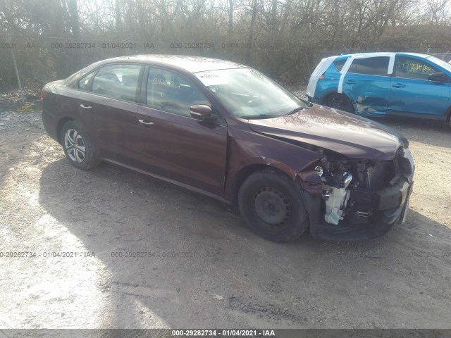 VOLKSWAGEN PASSAT 2012 1vwap7a36cc088425