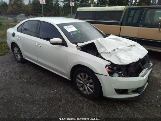 VOLKSWAGEN PASSAT 2013 1vwap7a36dc022782