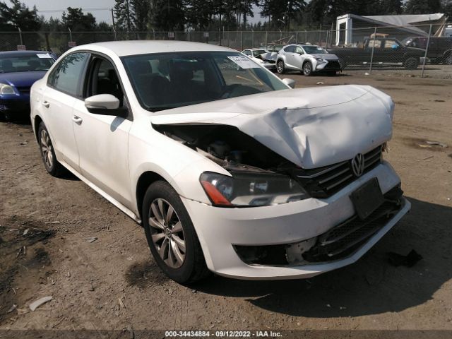 VOLKSWAGEN PASSAT 2013 1vwap7a36dc024483