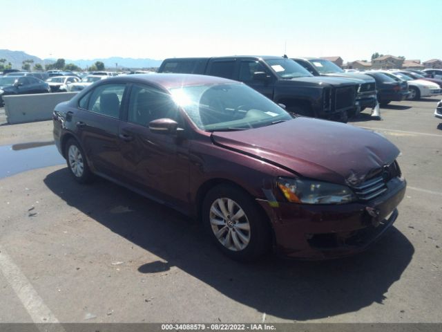 VOLKSWAGEN PASSAT 2013 1vwap7a36dc082710