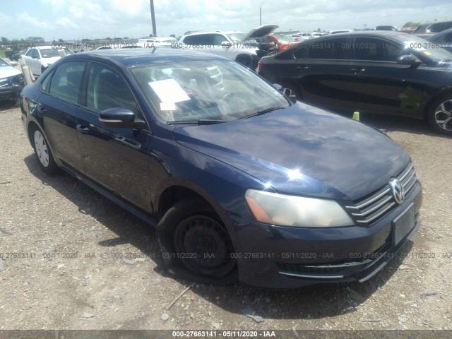 VOLKSWAGEN PASSAT 2013 1vwap7a36dc123577