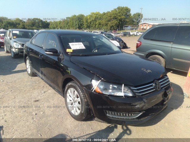 VOLKSWAGEN PASSAT 2013 1vwap7a36dc134160