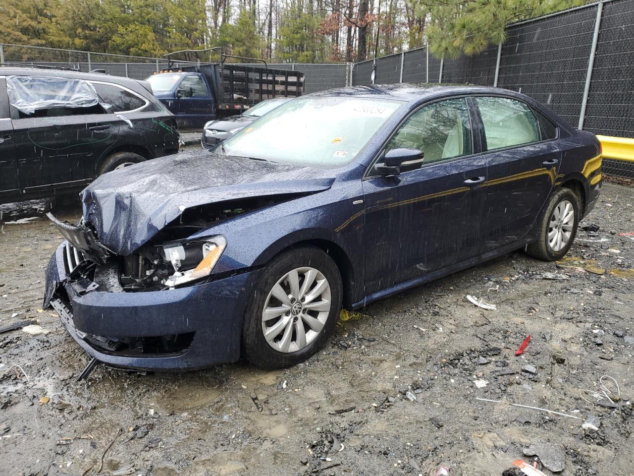 VOLKSWAGEN PASSAT 2014 1vwap7a36ec018099