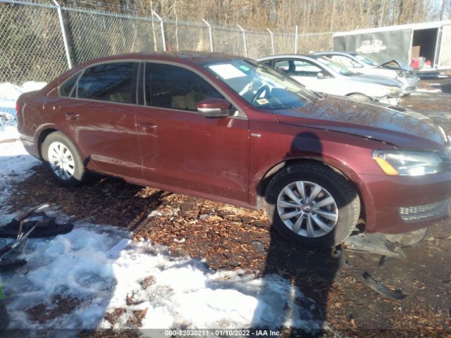 VOLKSWAGEN PASSAT 2014 1vwap7a36ec019799