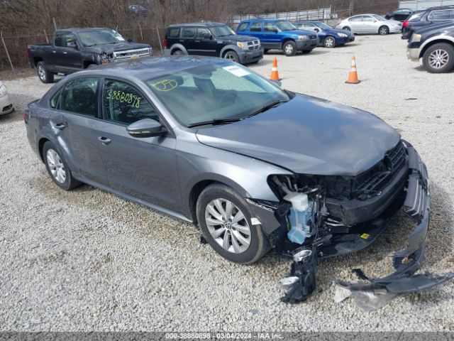 VOLKSWAGEN PASSAT 2012 1vwap7a37cc034180