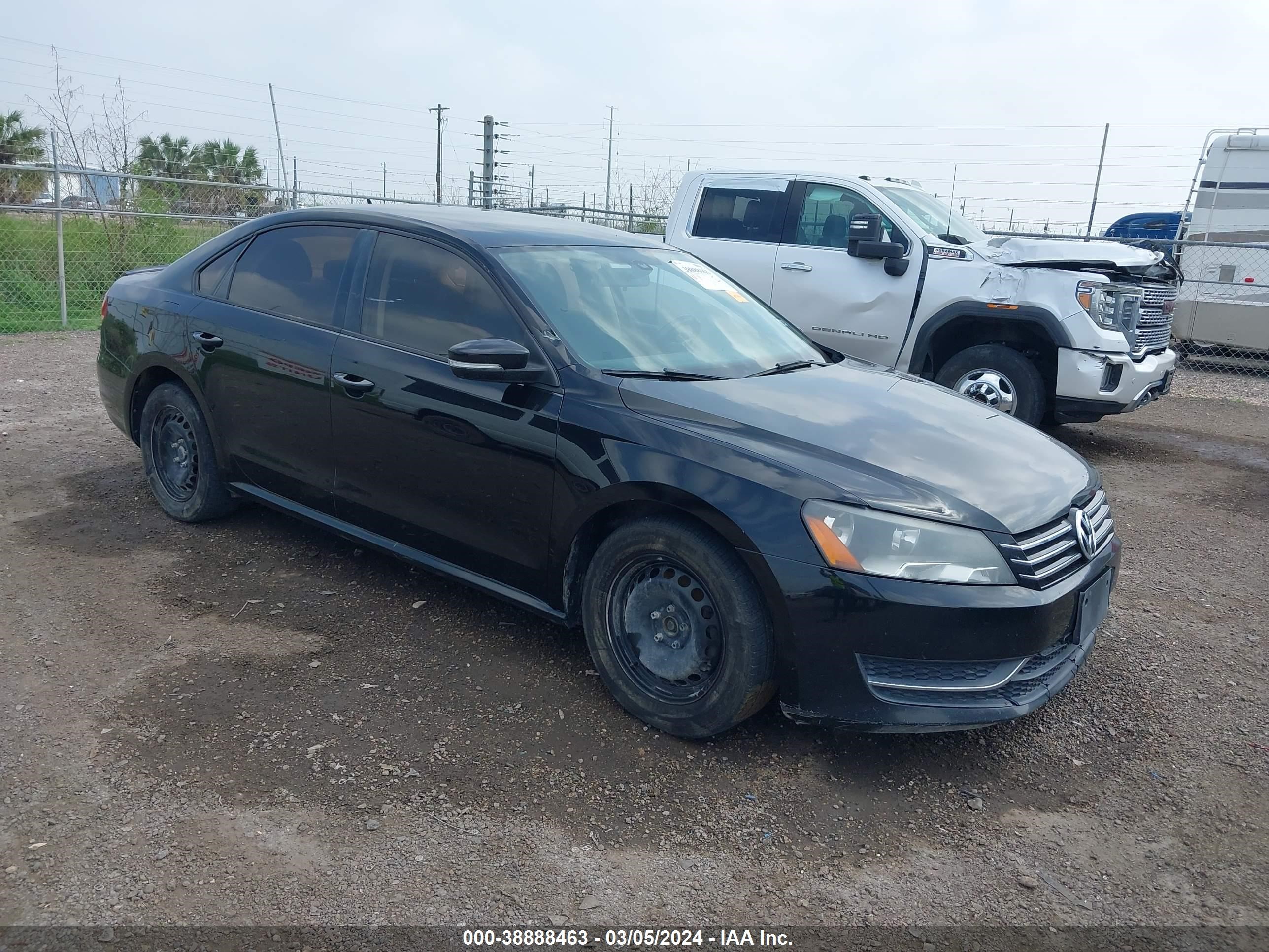 VOLKSWAGEN PASSAT 2012 1vwap7a37cc035524