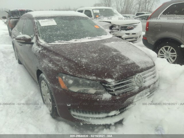 VOLKSWAGEN PASSAT 2012 1vwap7a37cc065039