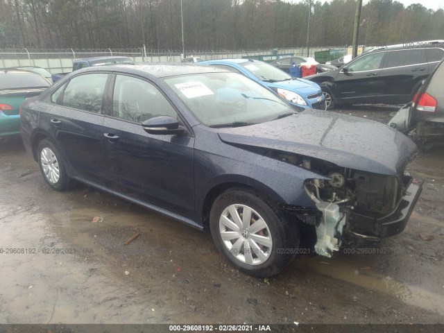 VOLKSWAGEN PASSAT 2012 1vwap7a37cc065378