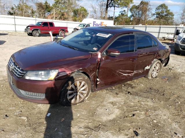 VOLKSWAGEN PASSAT 2013 1vwap7a37dc003027