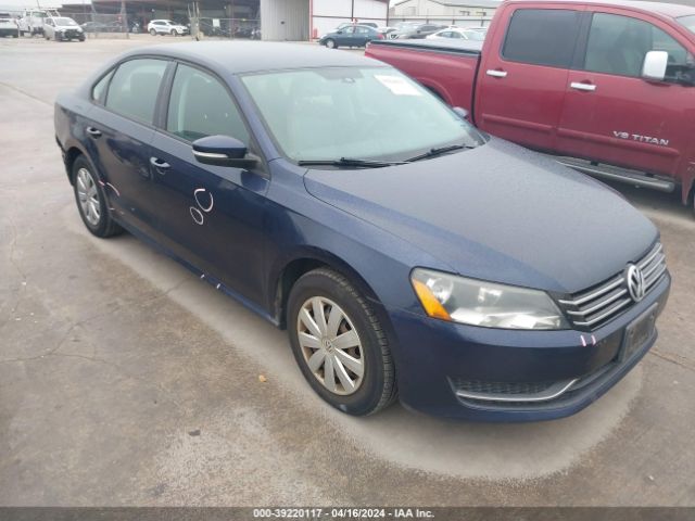 VOLKSWAGEN PASSAT 2013 1vwap7a37dc006476