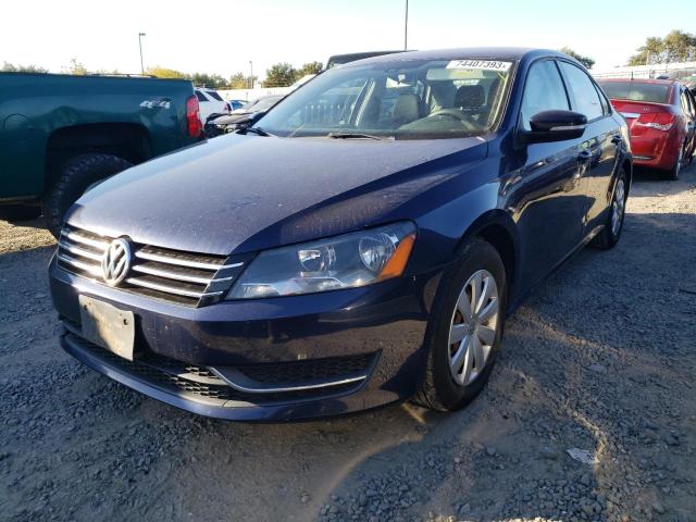 VOLKSWAGEN PASSAT 2013 1vwap7a37dc009510