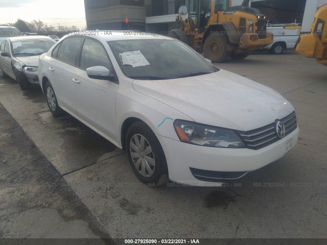 VOLKSWAGEN PASSAT 2013 1vwap7a37dc028106