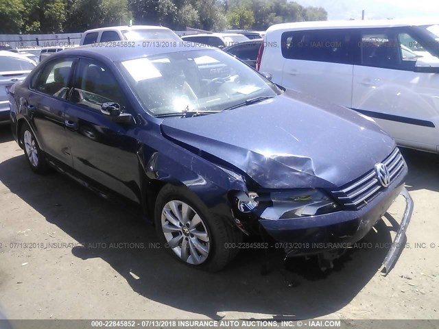 VOLKSWAGEN PASSAT 2012 1vwap7a37dc052633