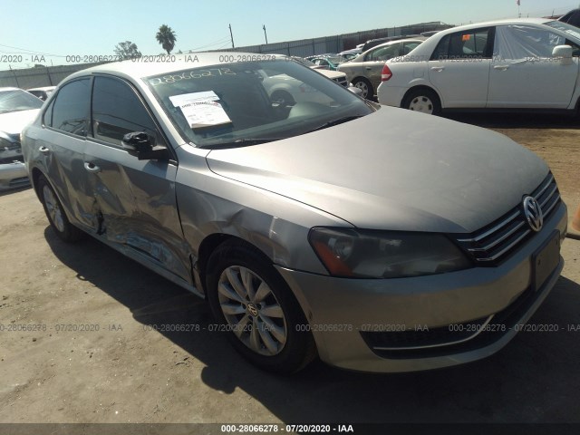 VOLKSWAGEN PASSAT 2013 1vwap7a37dc095014