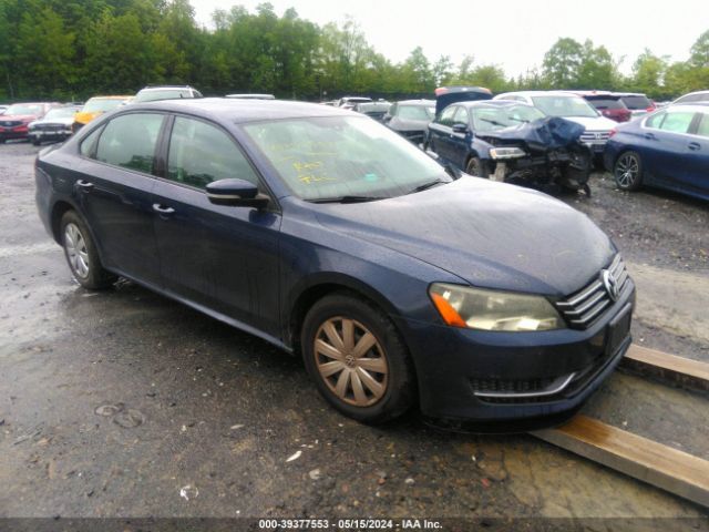 VOLKSWAGEN PASSAT 2013 1vwap7a37dc123460