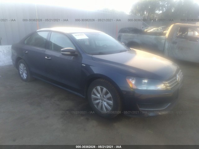 VOLKSWAGEN PASSAT 2013 1vwap7a37dc141747