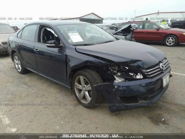 VOLKSWAGEN PASSAT 2013 1vwap7a37ec012988