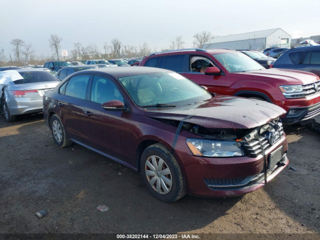 VOLKSWAGEN PASSAT 2012 1vwap7a38cc088541