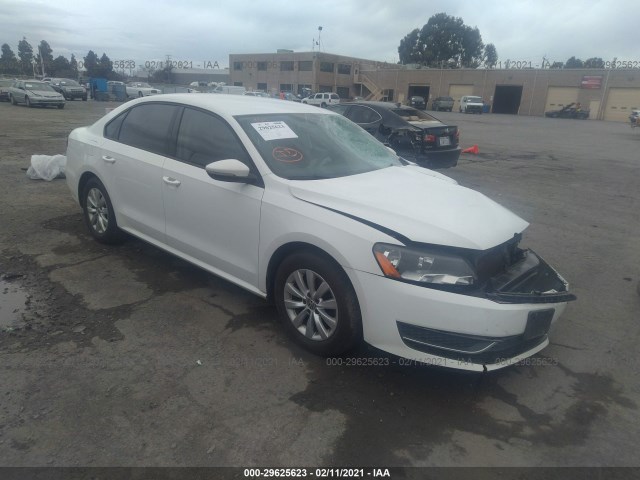 VOLKSWAGEN PASSAT 2012 1vwap7a38cc099071