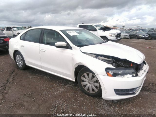 VOLKSWAGEN PASSAT 2013 1vwap7a38dc061468