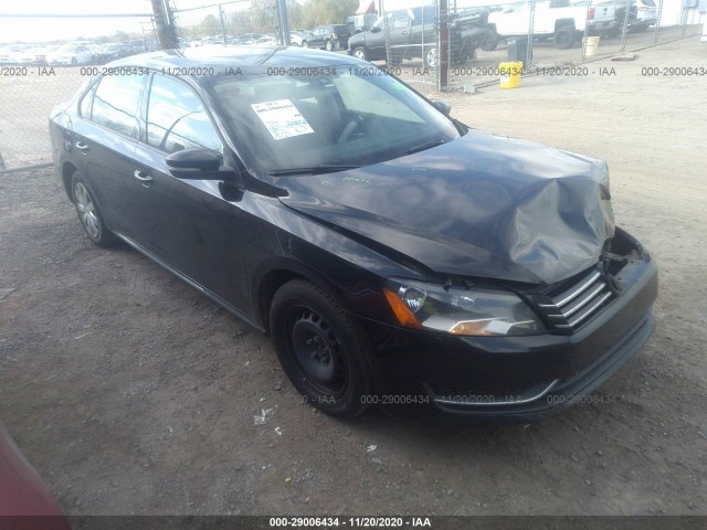 VOLKSWAGEN PASSAT 2013 1vwap7a38dc072342