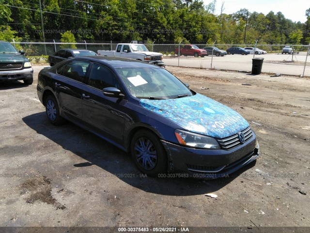 VOLKSWAGEN PASSAT 2013 1vwap7a38dc078464