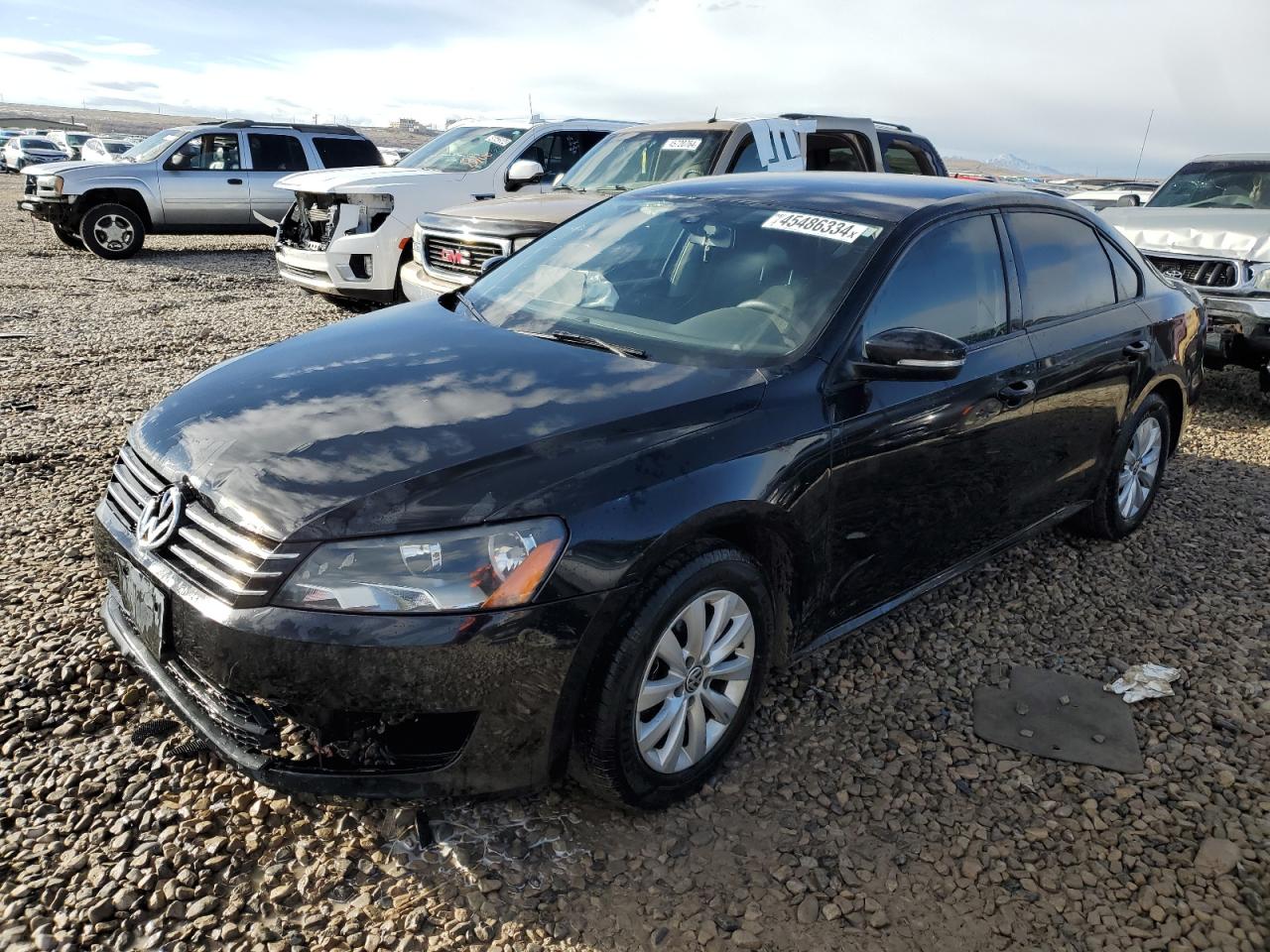 VOLKSWAGEN PASSAT 2013 1vwap7a38dc091716